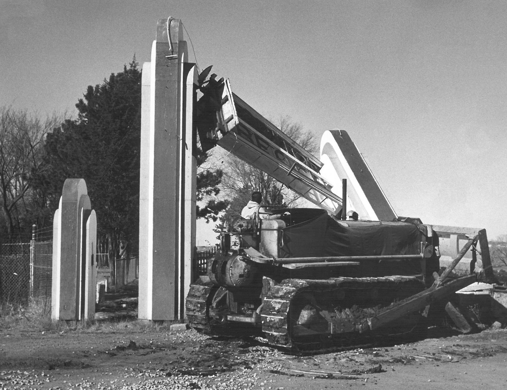 Tearing down the gate